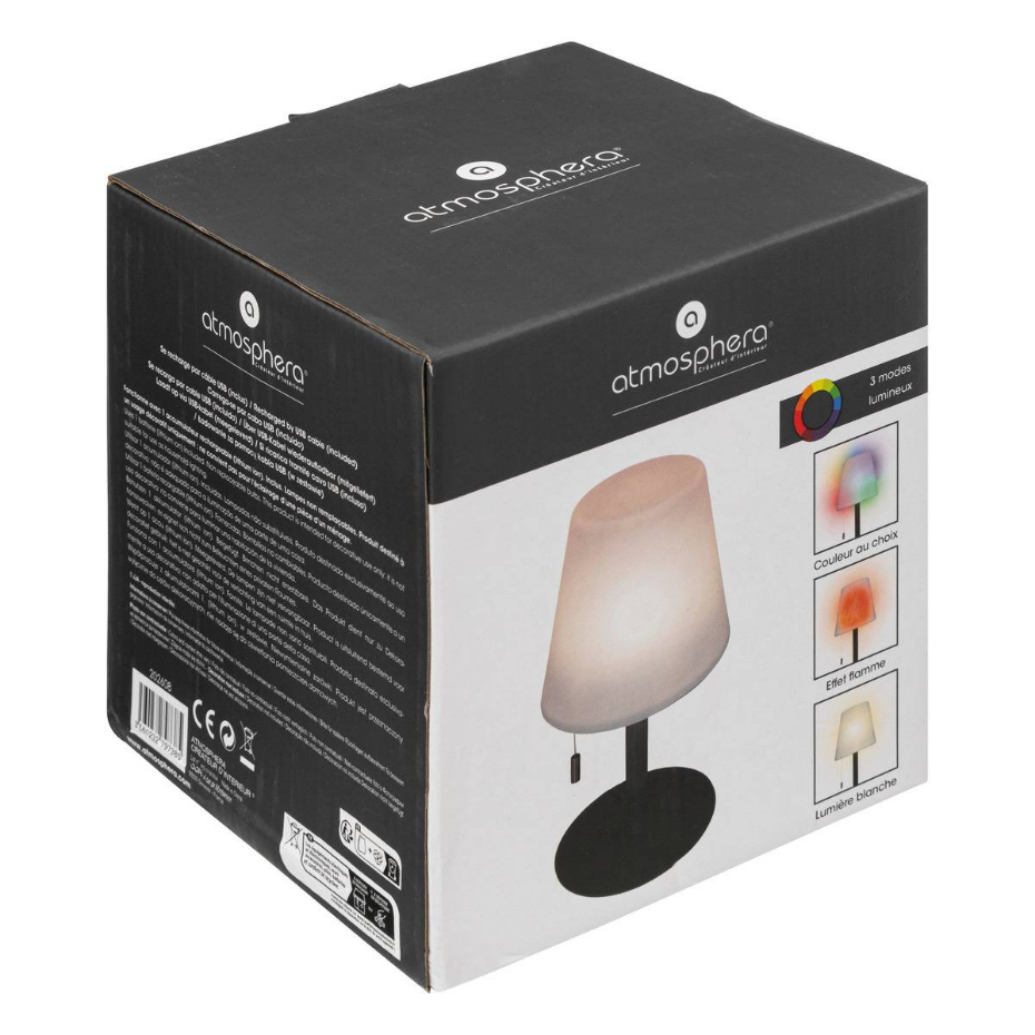 Lampe d'extérieur USB à poser ZACK