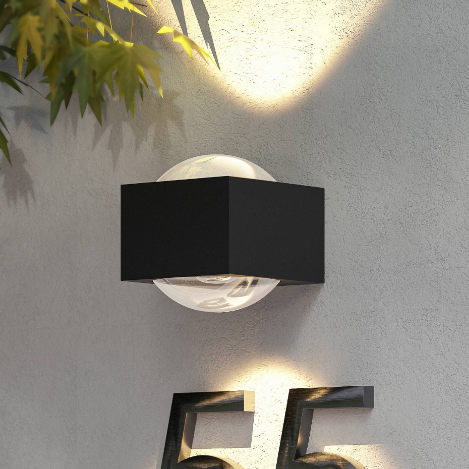 Applique extérieure en aluminium moderneLED