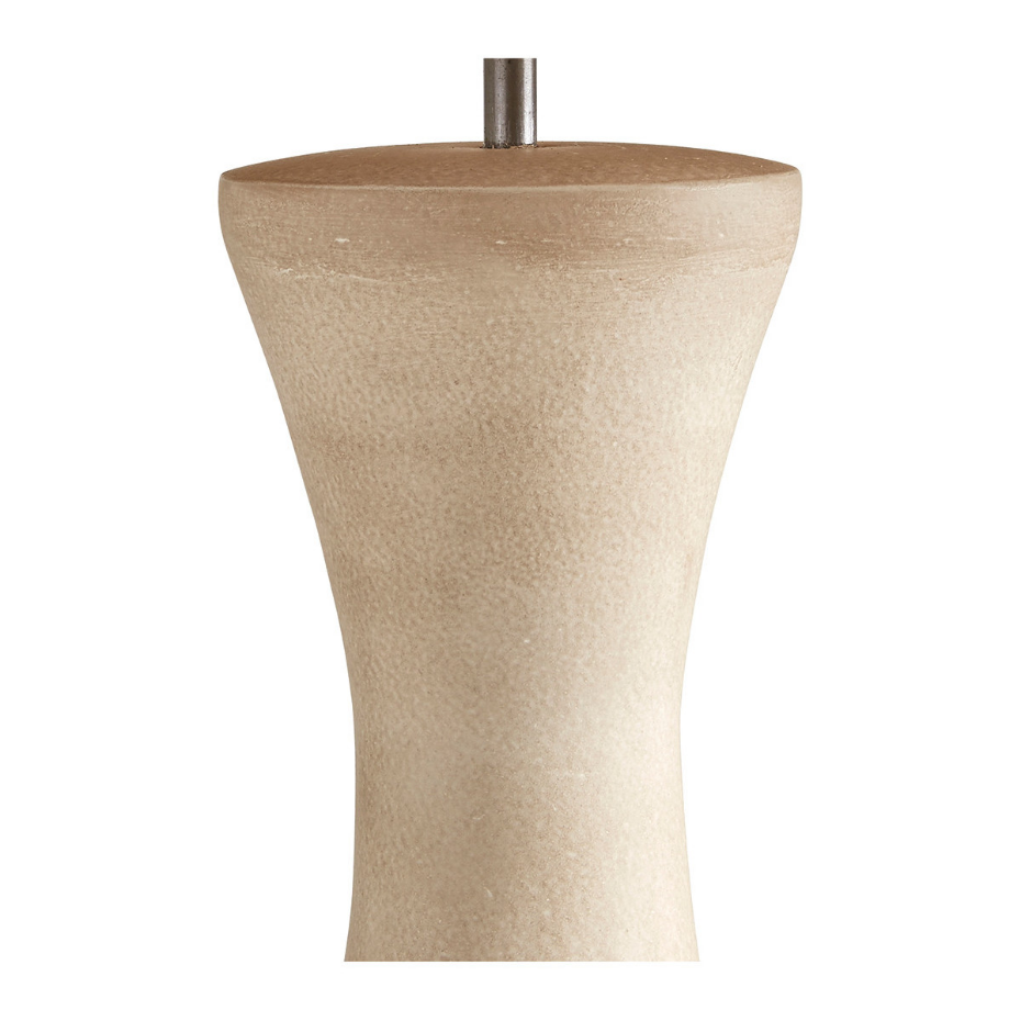 Lampe en poterie