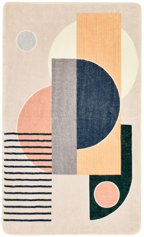 Tapis de bain imprimé doux - Aquata