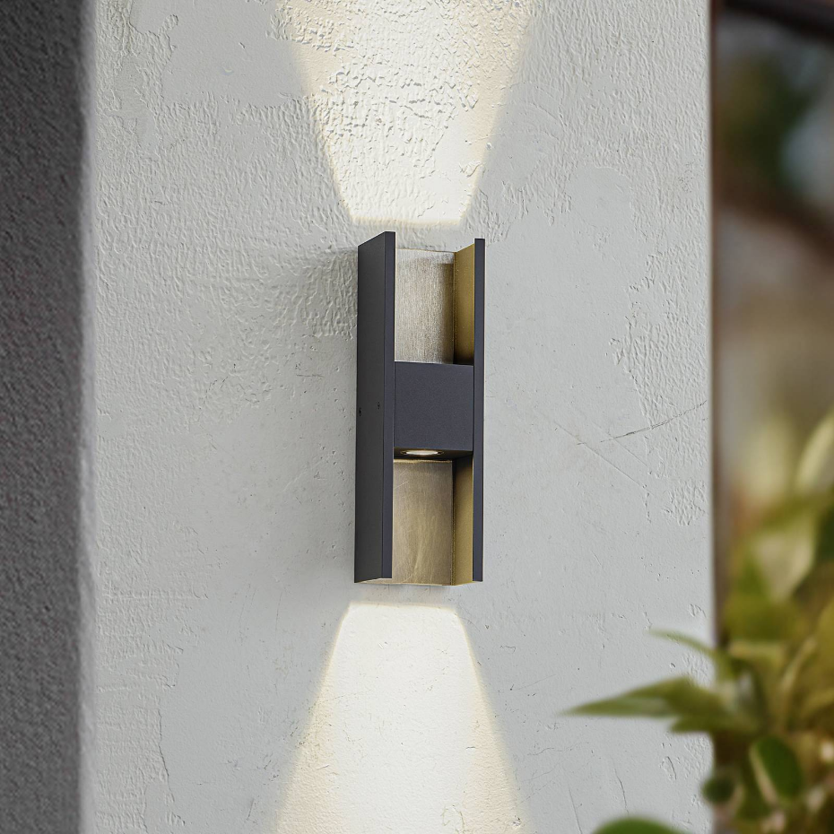 Applique extérieure en aluminium moderneLED