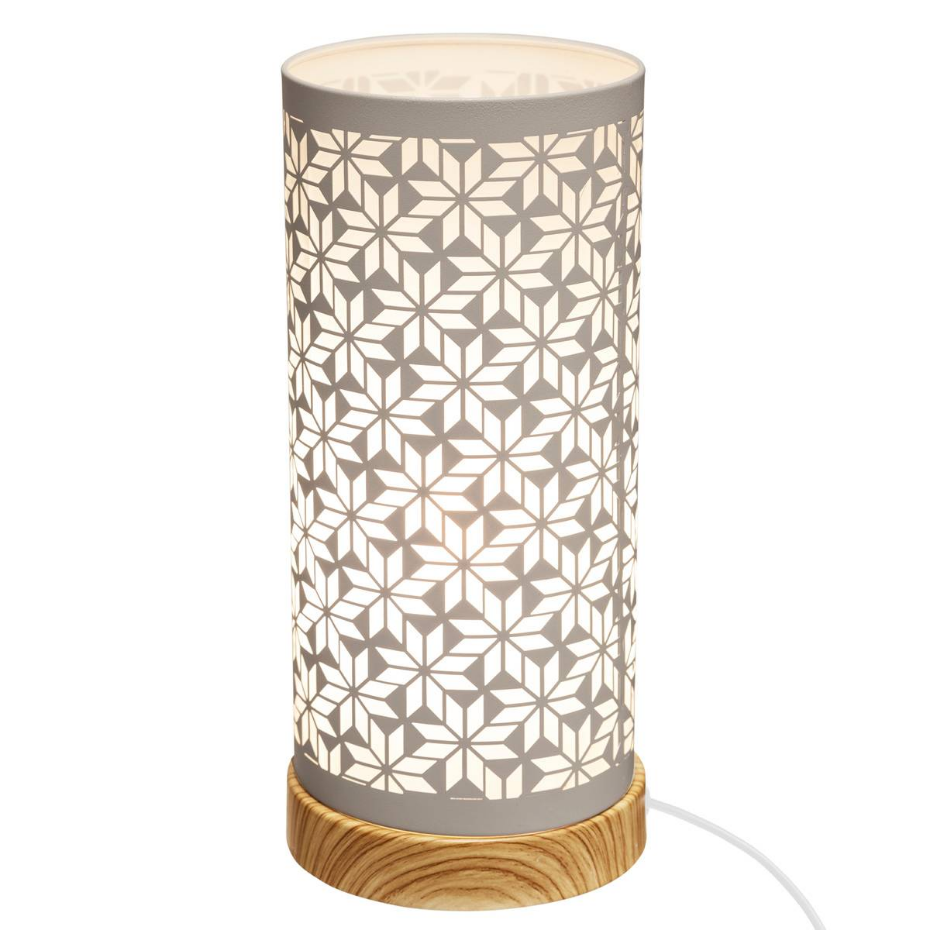 Lampe tactile métal ajouré LAMBY