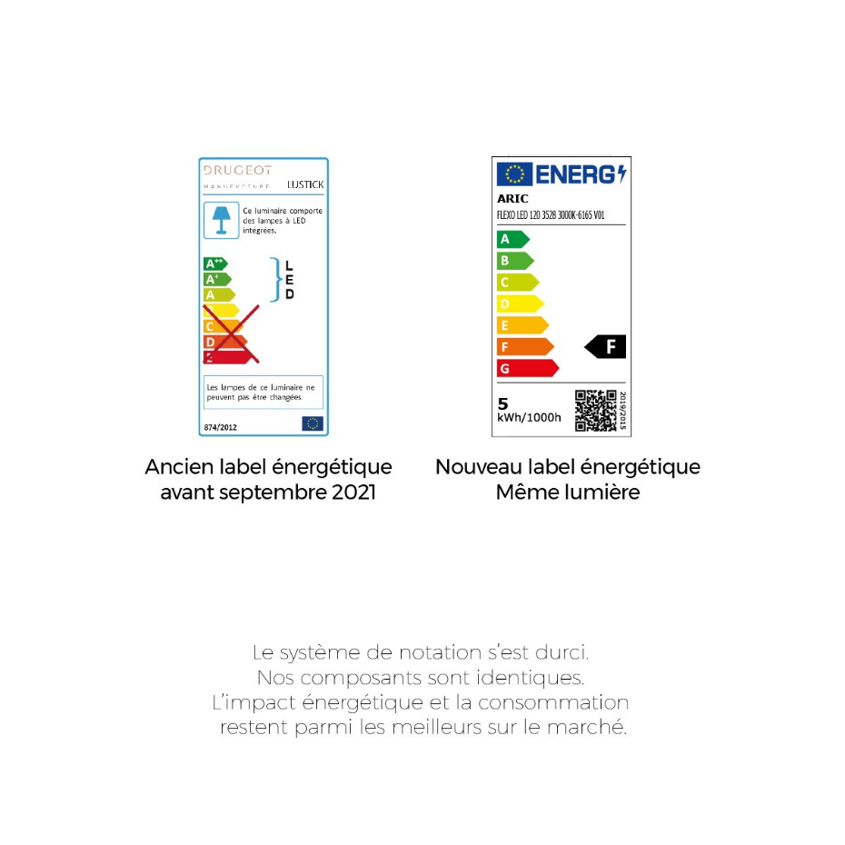 Luminaire Lustick 160 en hêtre massif