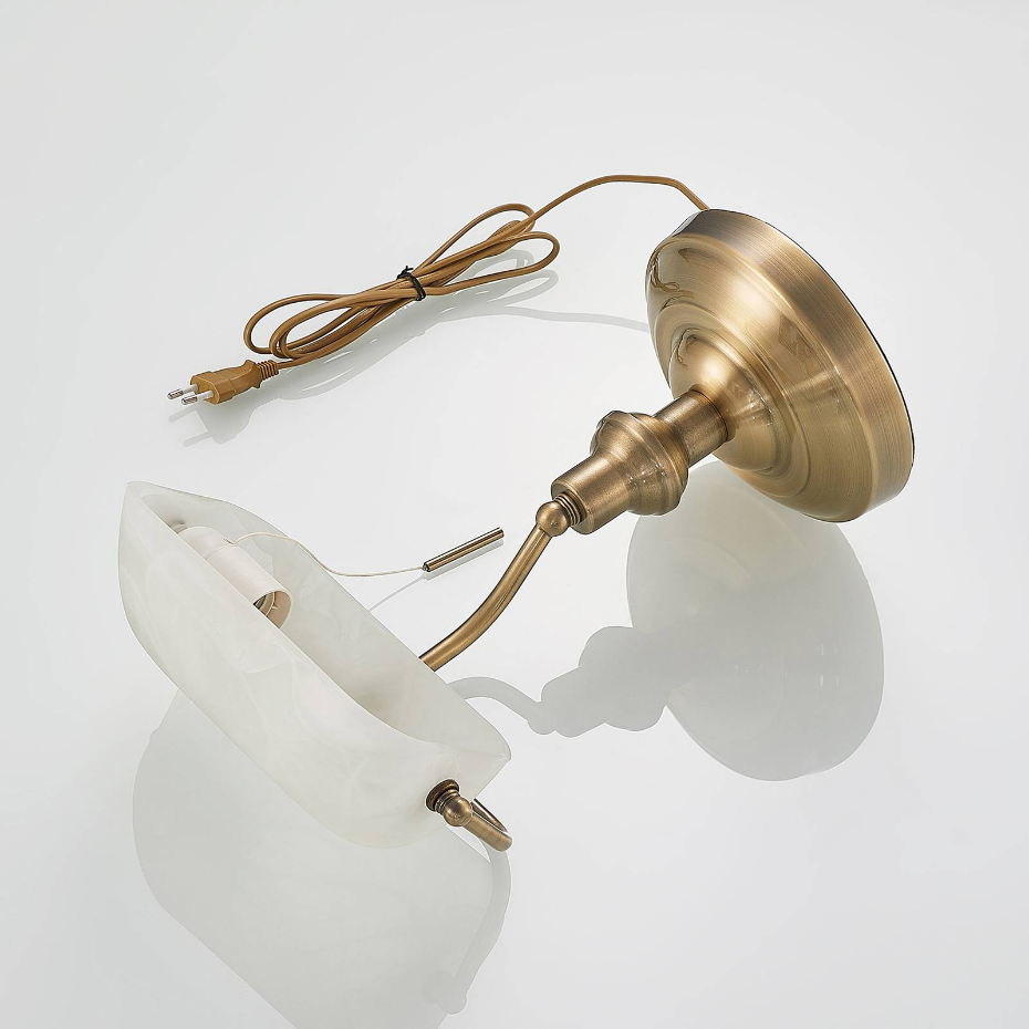 Lampe à poser en métal antique, Profina