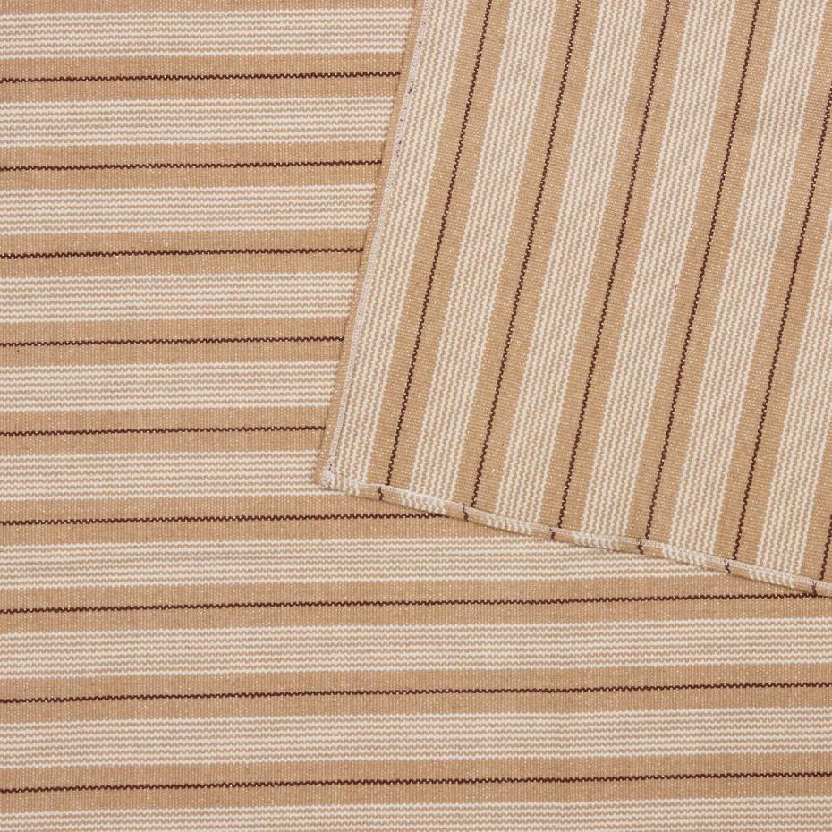 Tapis à rayures en coton antidérapant GROOVE