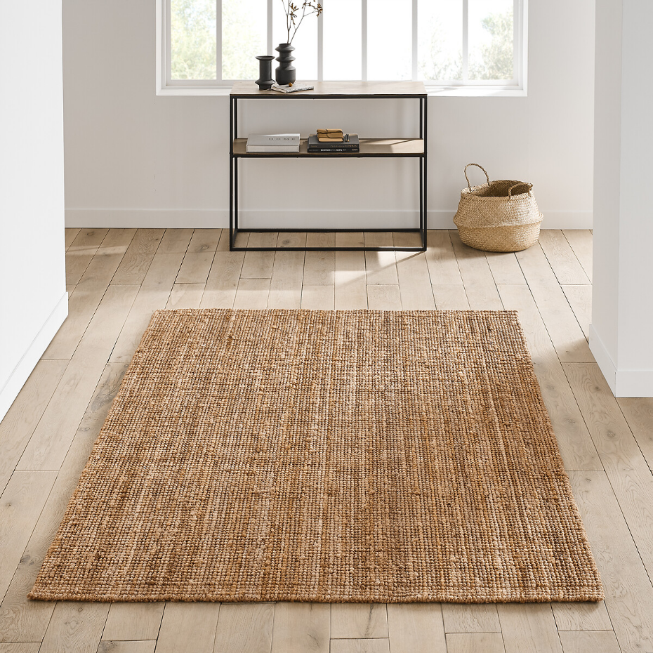 Tapis jute rectangulaire, Aftas