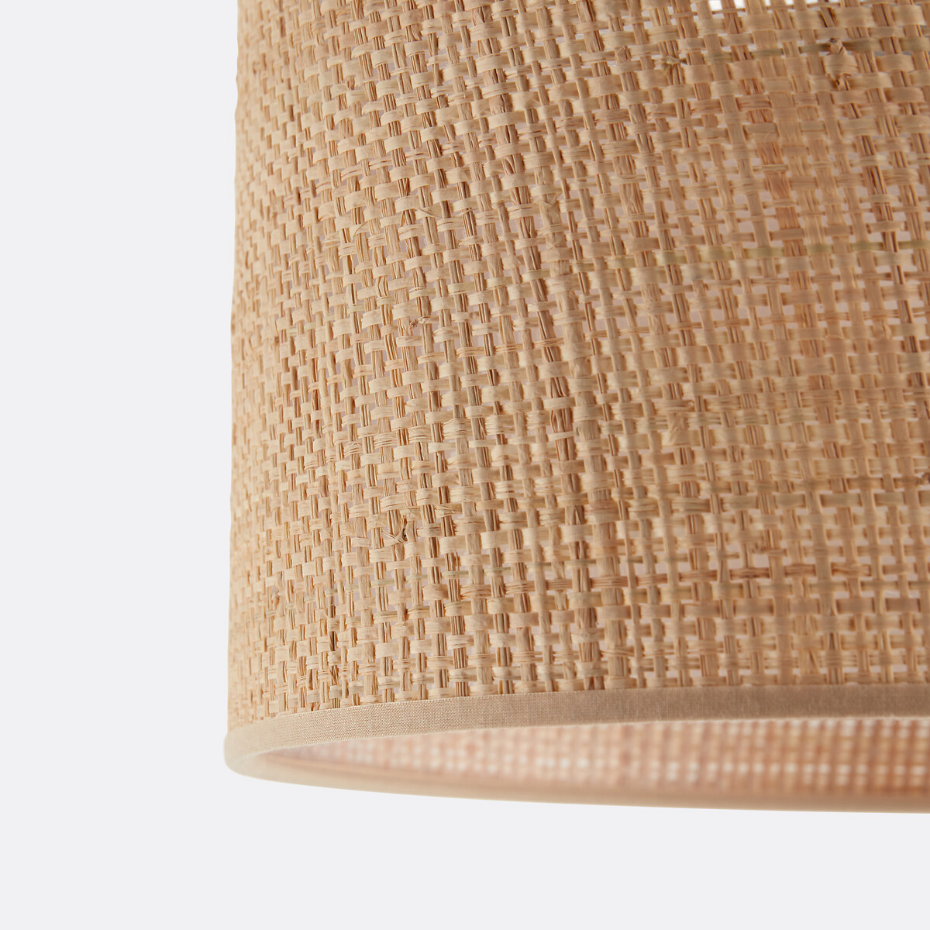 Suspension/Abat-jour en raphia Ø30 cm, Dolkie