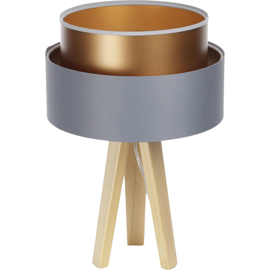 Lampe à poser ronde en PVC Duo ellegant