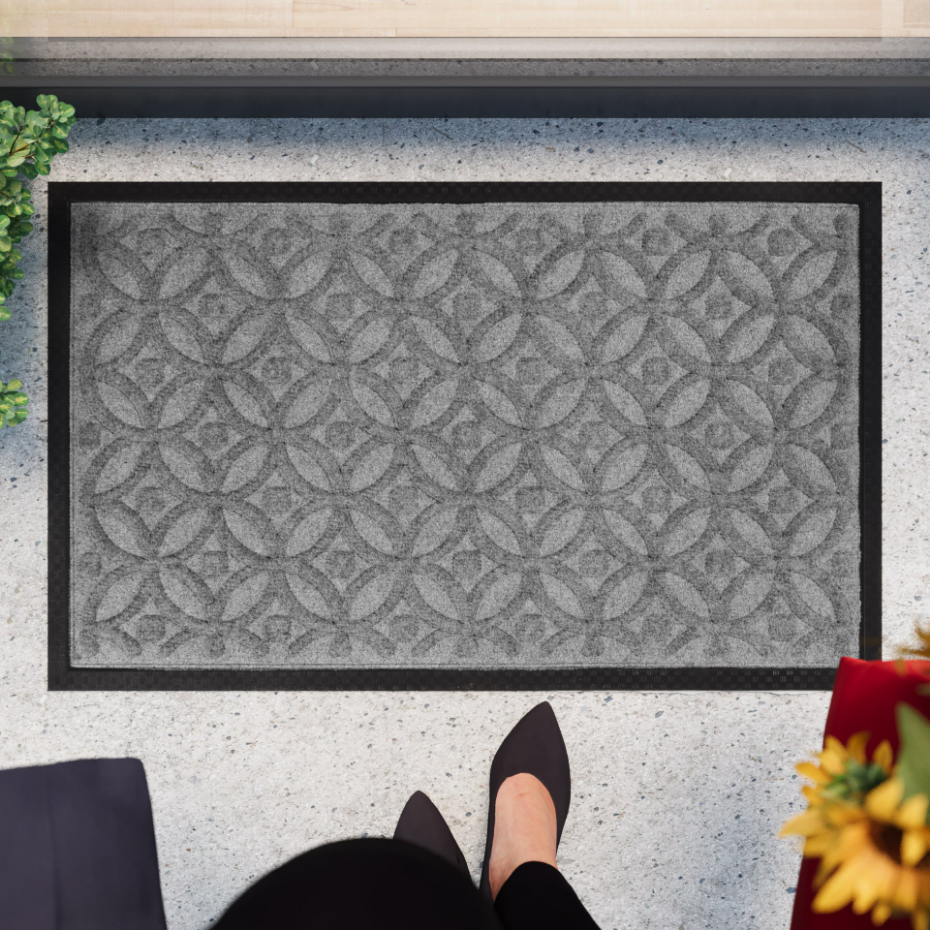 Paillasson motif géométrique ,  Midnight Mosaic