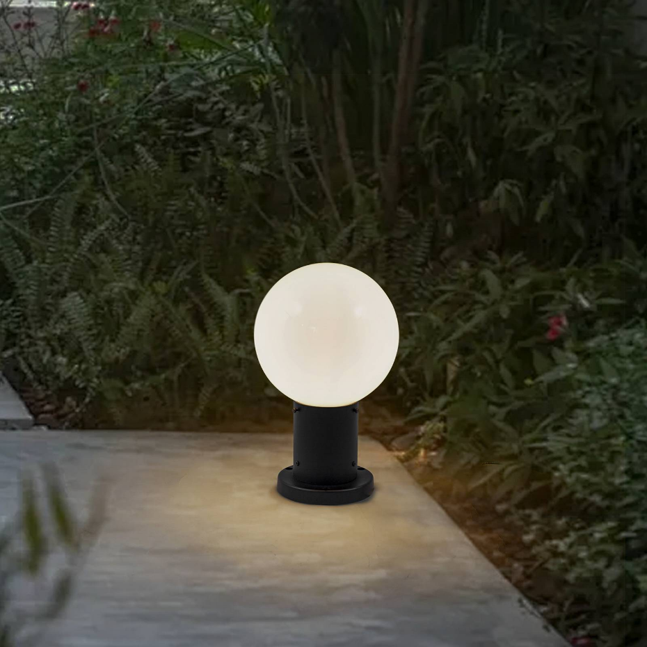 Luminaire extérieur en verre moderne, Dangan