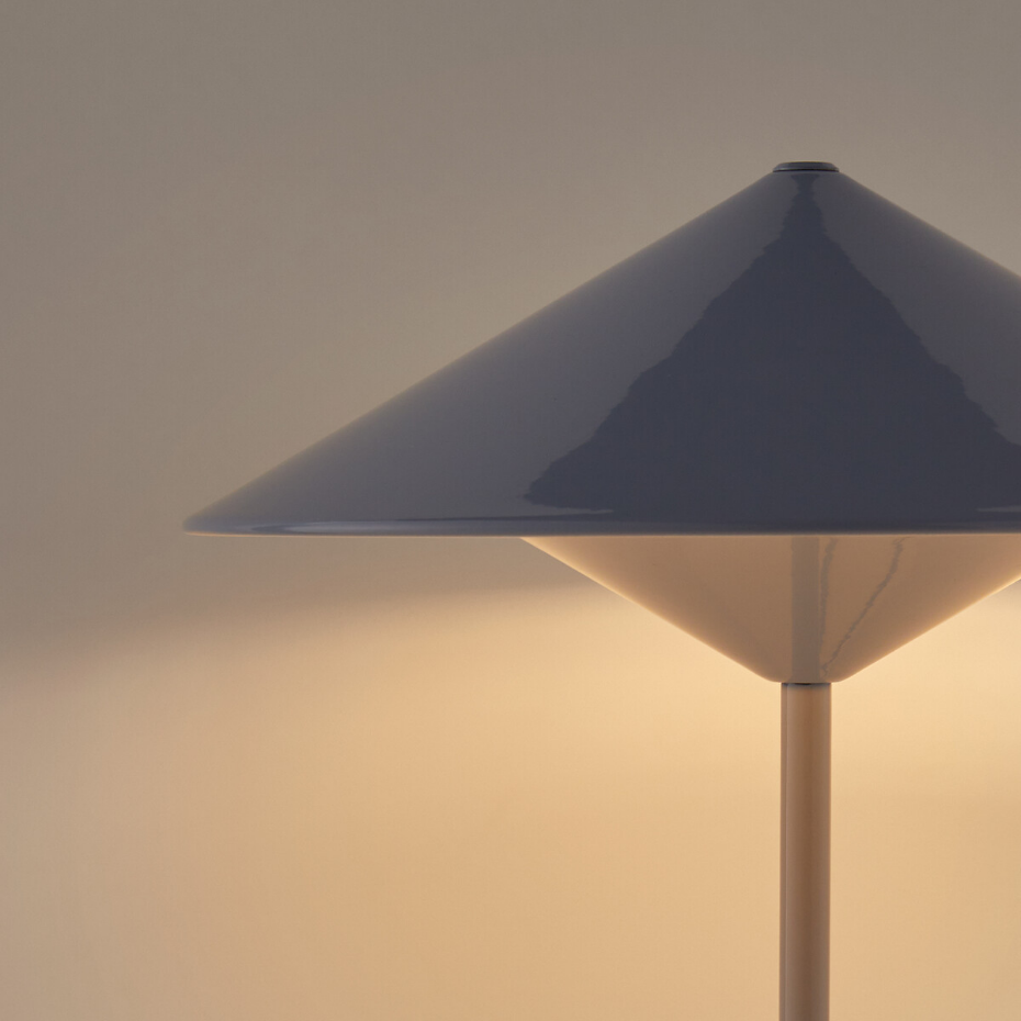 Lampe à poser en métal fer H42 cm, Coney