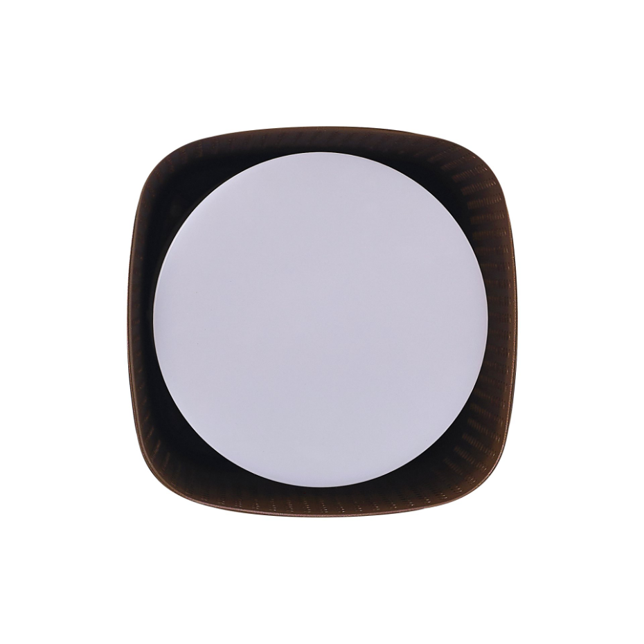 Plafonnier Sidara  Aluminium Seaside noir ,  H. 19 - IP54 - E27 /  Nordlux Extérieur