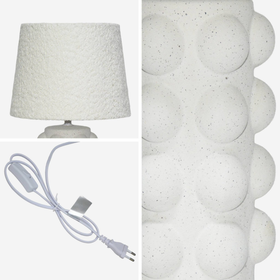 Lampe de table intérieur céramique H 45cm MIA