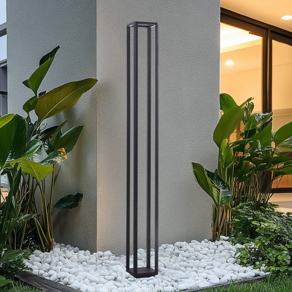 Lampadaire extérieur en aluminium moderneLED
