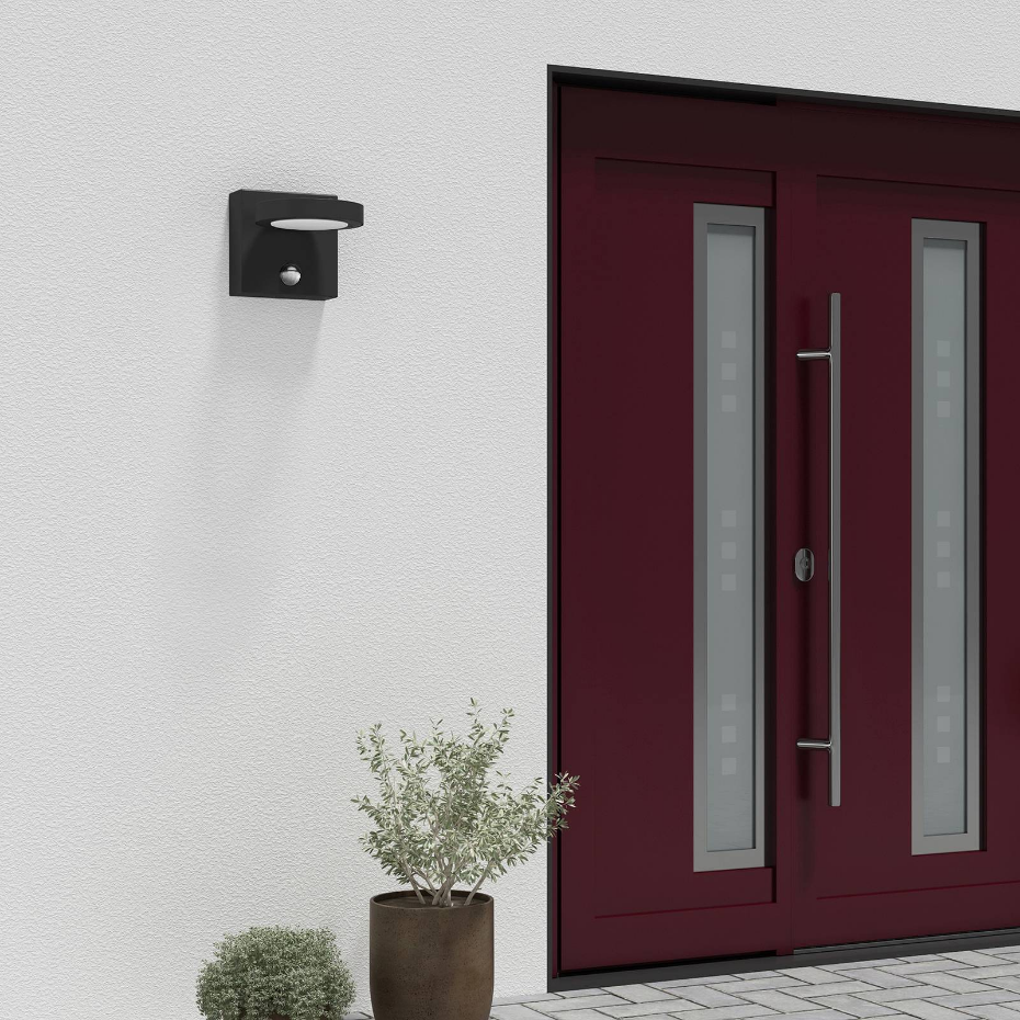 Applique extérieure en aluminium moderneLED