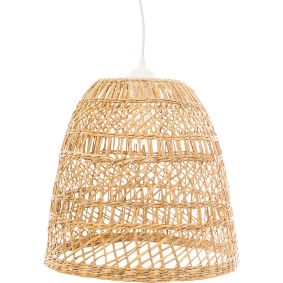 Suspension en bambou rond