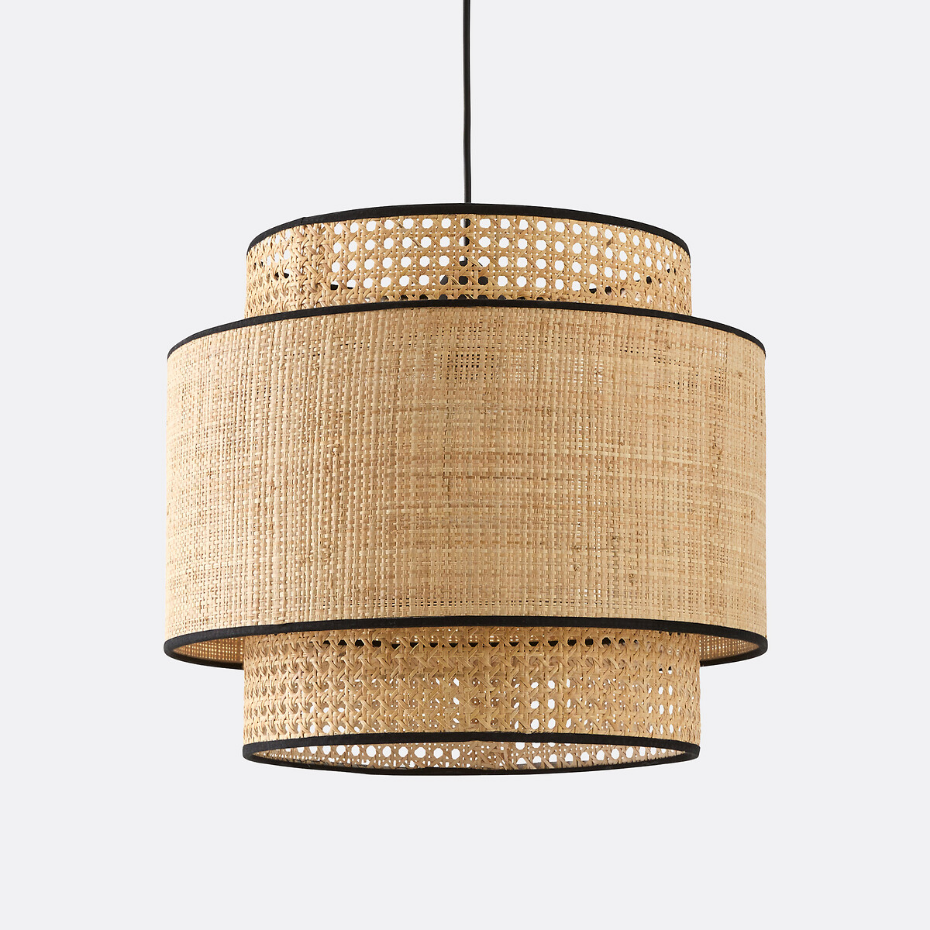 Suspension / Abat-jour double Ø40 cm, Dolkie