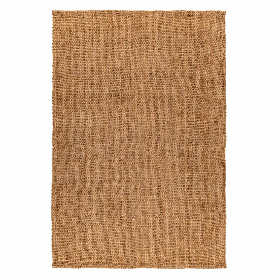 Tapis salon, fait main en jute