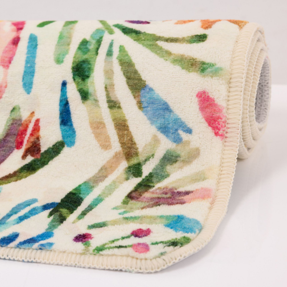 Tapis de bain imprimé doux - Aquata