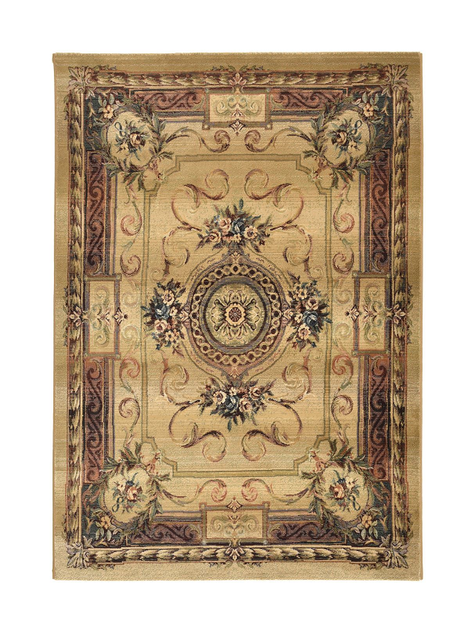 Tapis Gabiro Medaillon, tissé, rond