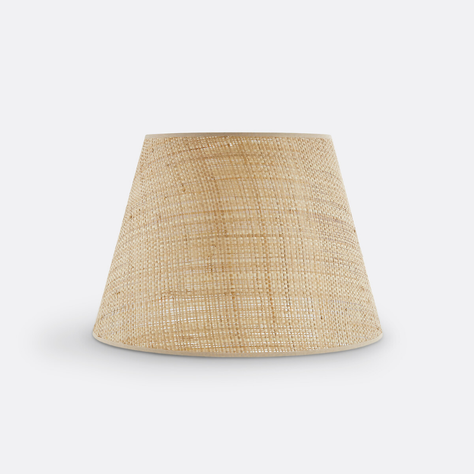 Abat-jour en raphia Ø40 cm, Dolkie