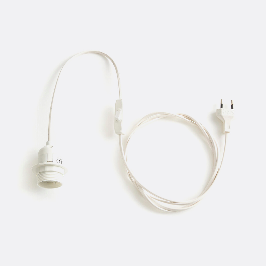 Câble électrique pour applique douille E27 Baulind