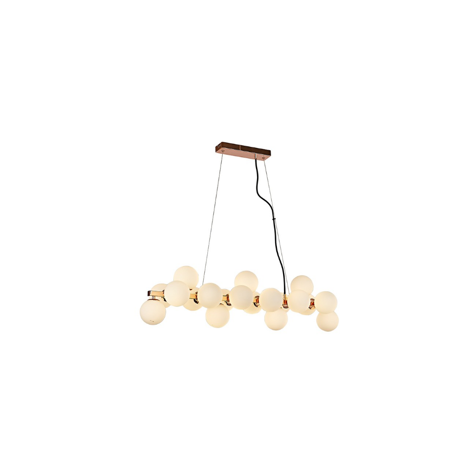 Sublime suspension en métal et verre - AMBROSIA