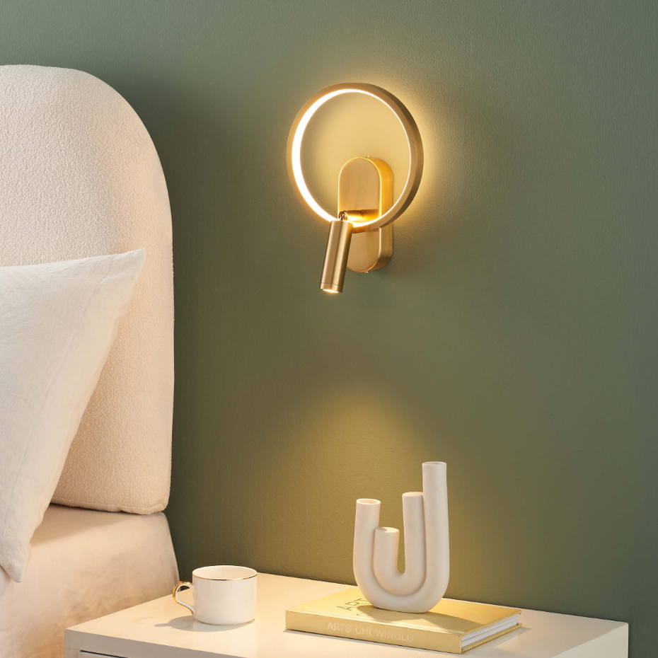 Applique moderne à liseuse intégrée – LONA