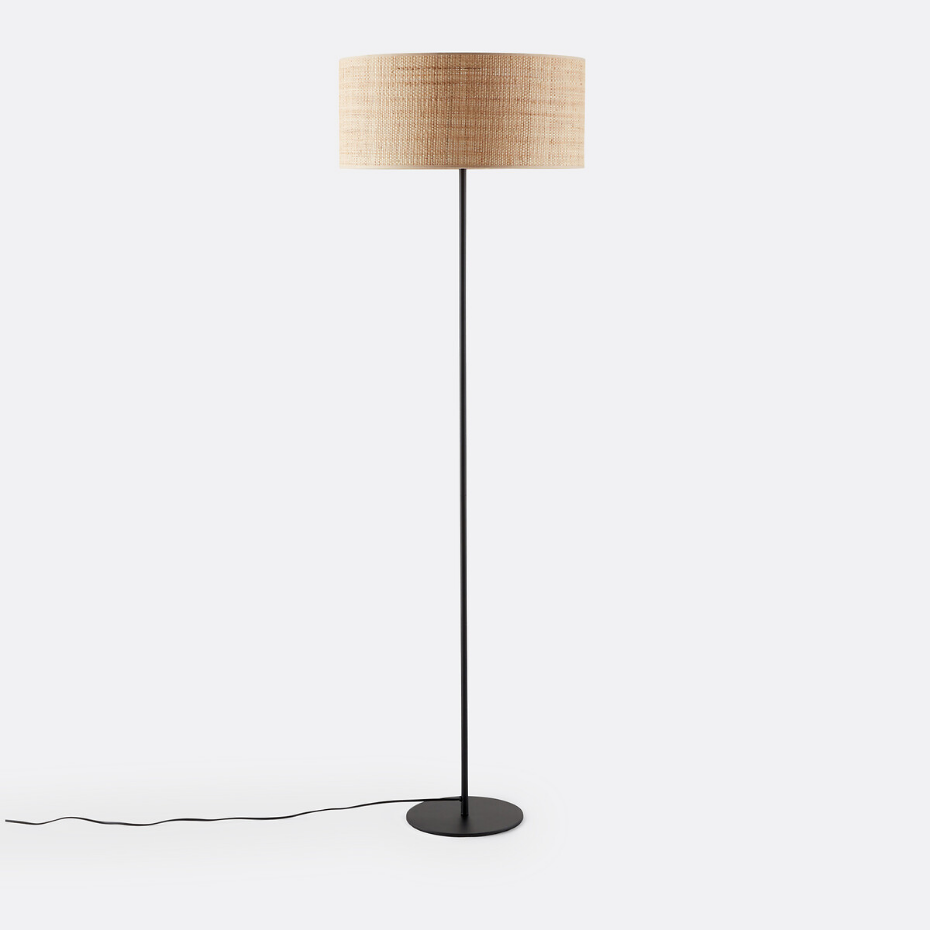 Suspension/Abat-jour en raphia Ø50 cm, Dolkie