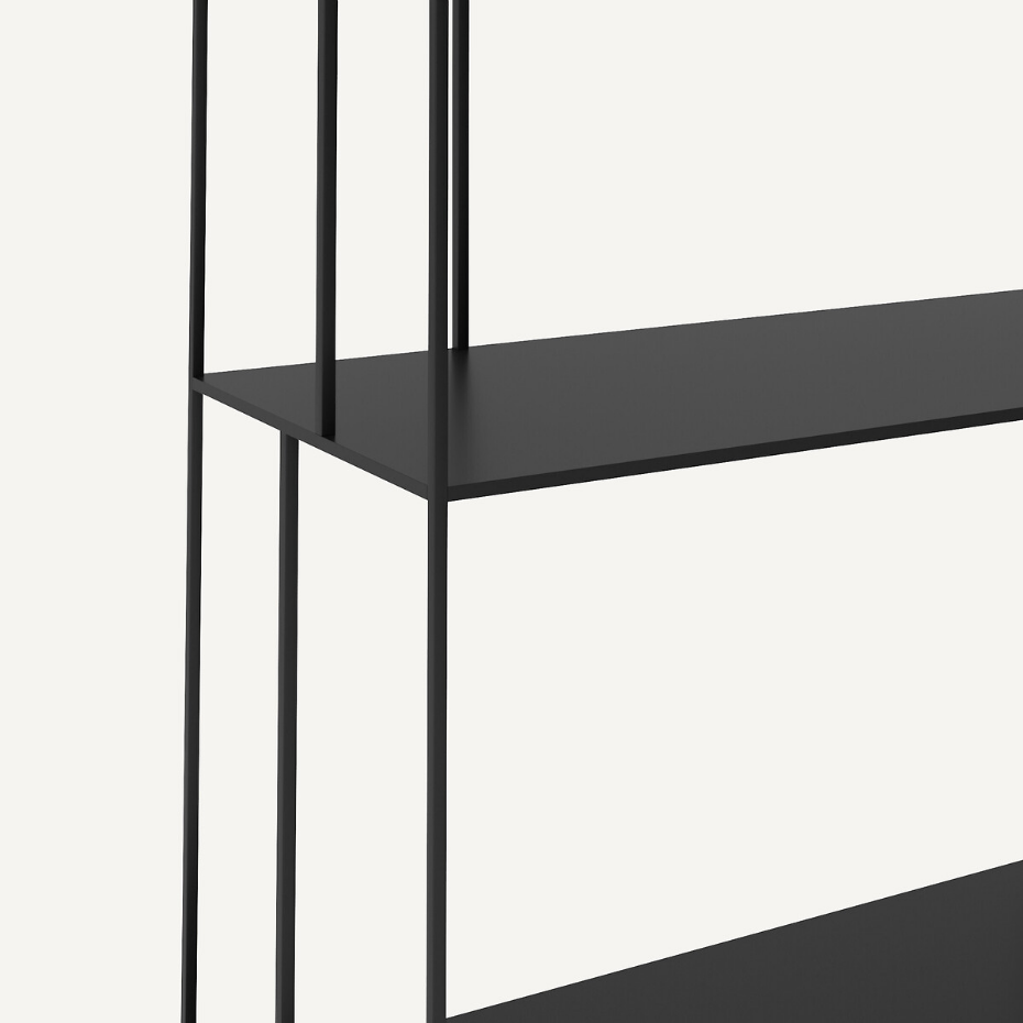 Bibliothèque métal acier H320 cm, Parallel XXL