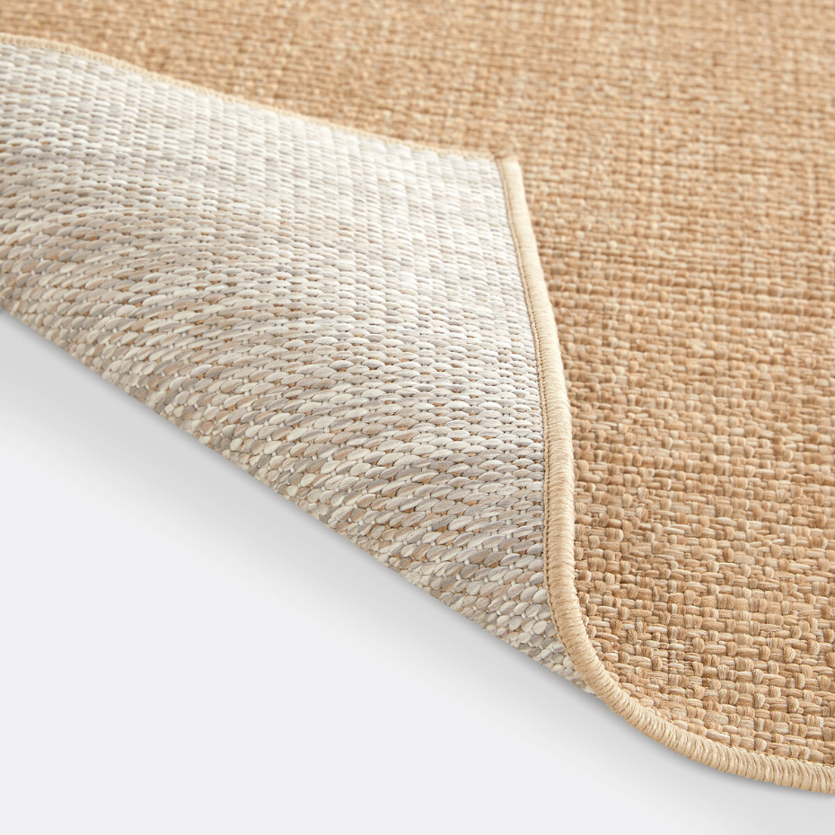 Tapis couloir effet jute intérieur extérieur Essen