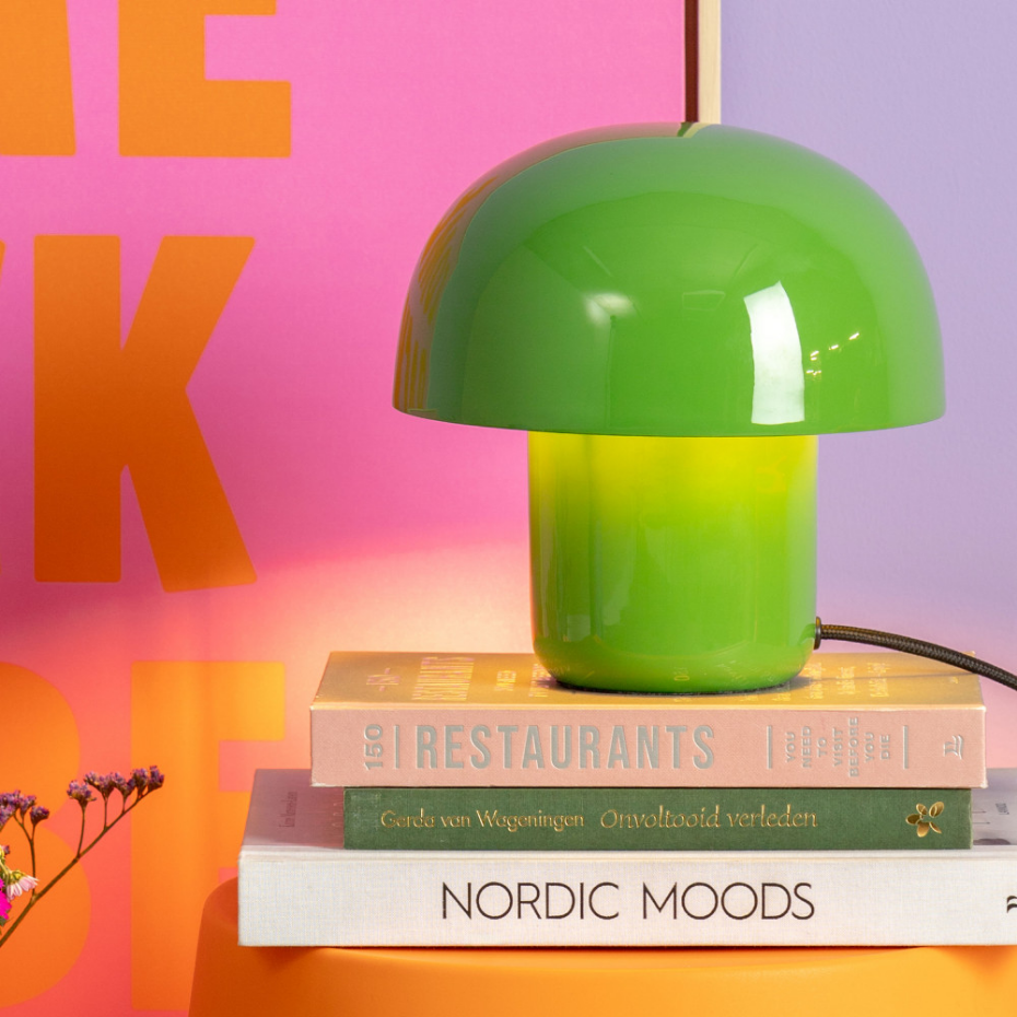 Lampe à poser champignon en métal - Fat mushroom mini