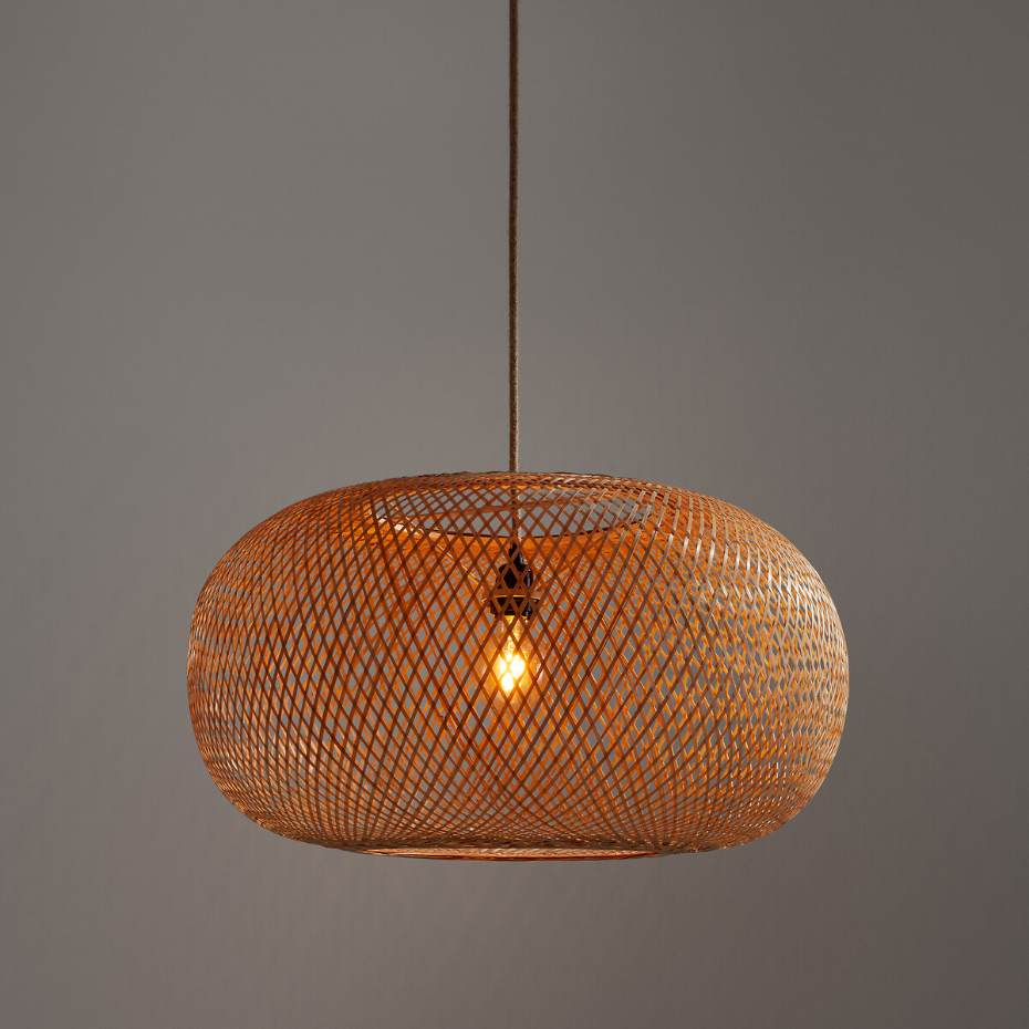 Suspension en bambou Ø65 cm, Ezia