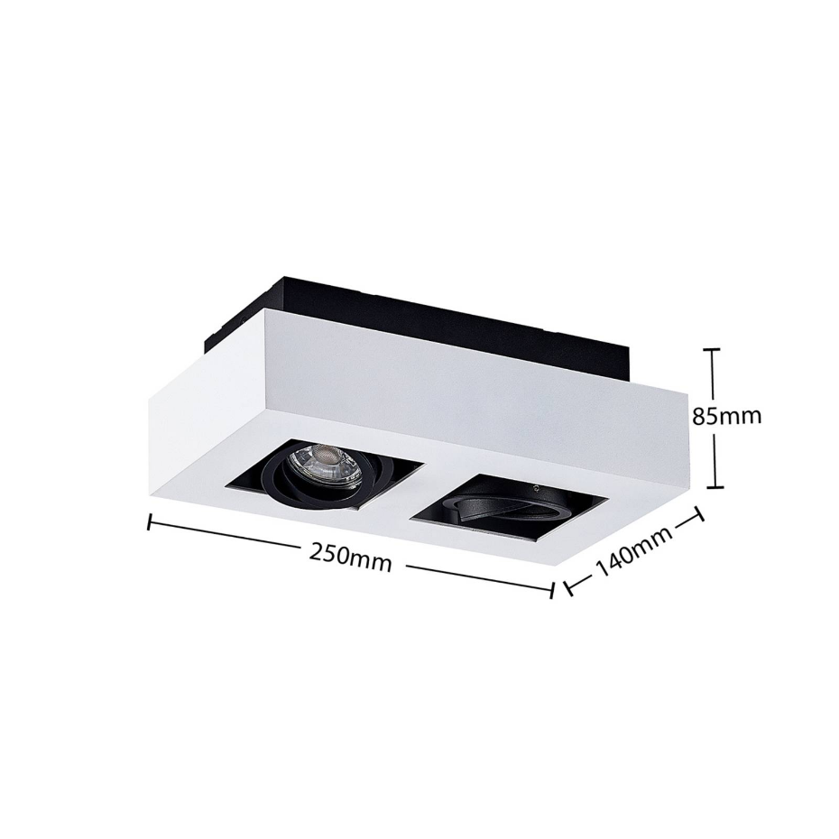 Spot en aluminium moderne, Vince