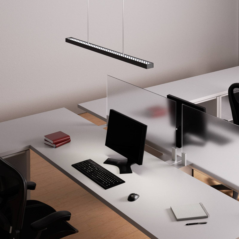 Suspension en aluminium moderneLED, Jolinda