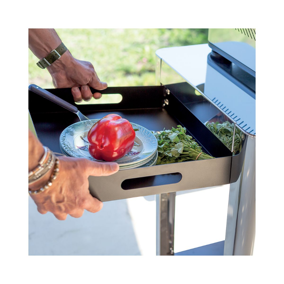 Chariot Plancha ACHILLE Porte Inox compatible plancha ENO