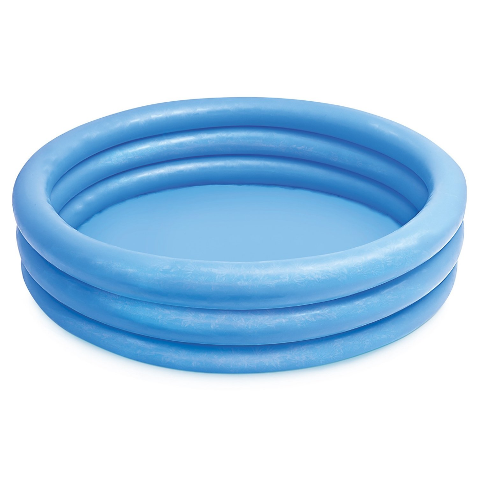 Piscine pataugeoire CRYSTAL BLUE de 147 cm de diamètre.