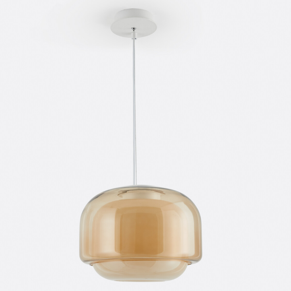 Suspension en verre coloré Ø30,5 cm, KINOKO