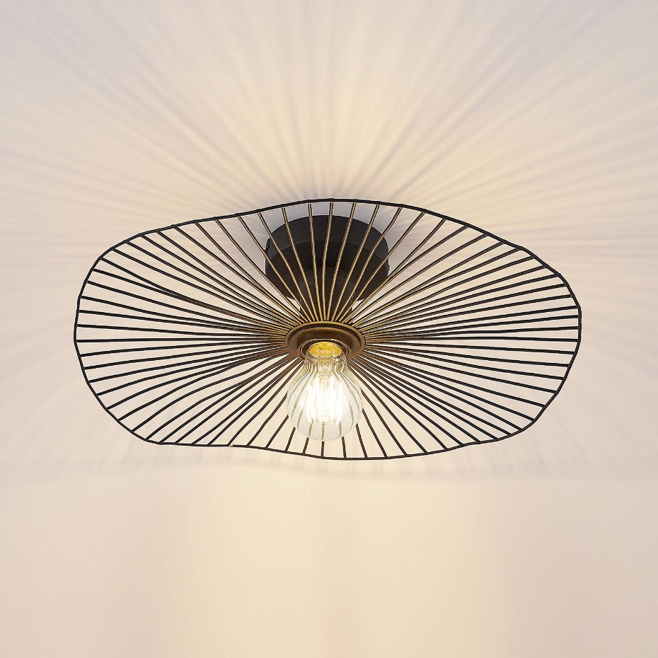 Plafonnier en métal vintage, Ruota
