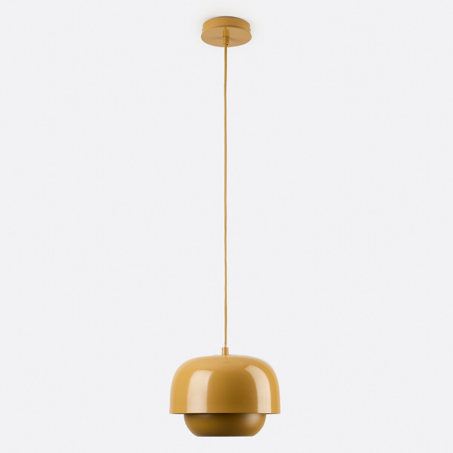 Suspension en métal fer coloré Ø21,4 cm, Kinoko