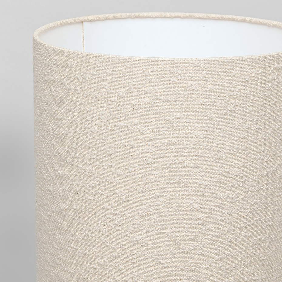 Lampadaire en lin bouclé 130cm, MARLEEN