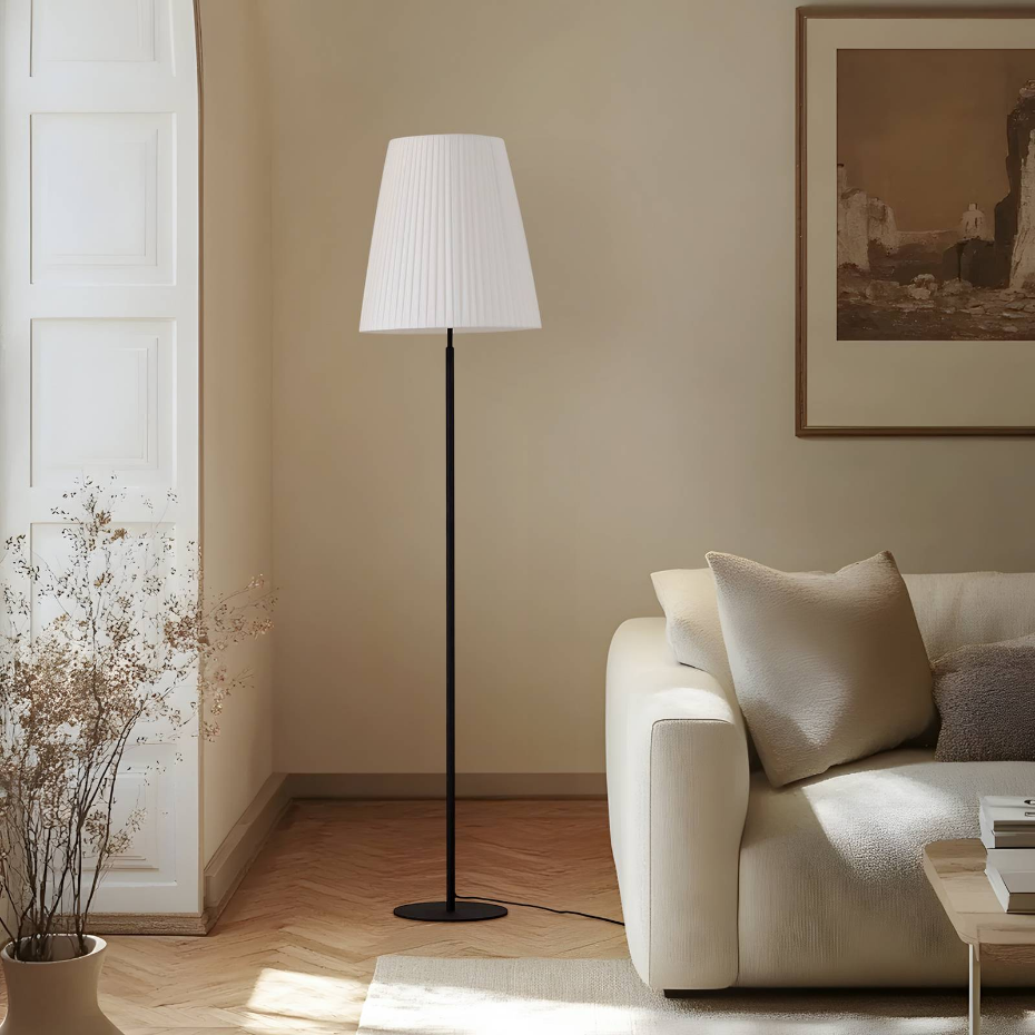Lampadaire en textile moderne, Virelle