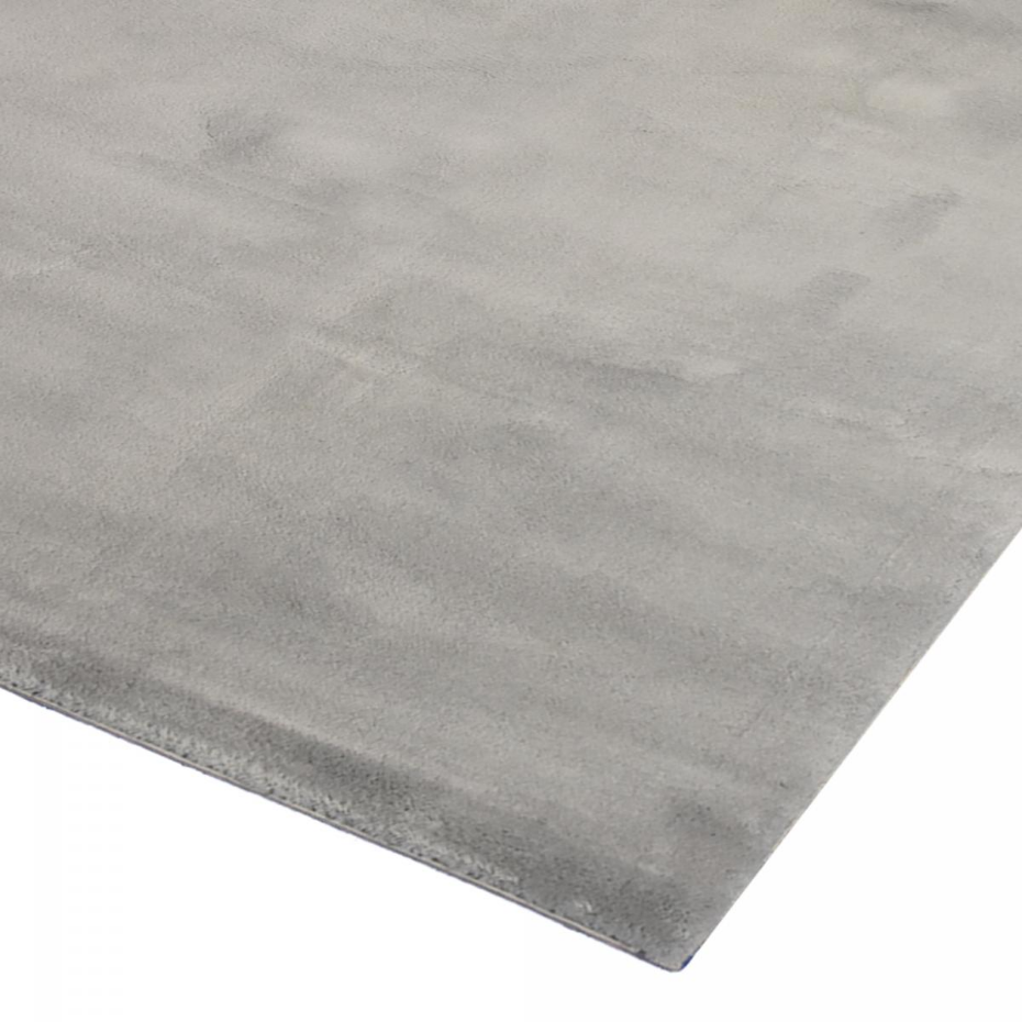 Tapis LYN10 LAVABLE uni, tapis shaggy à longs poils