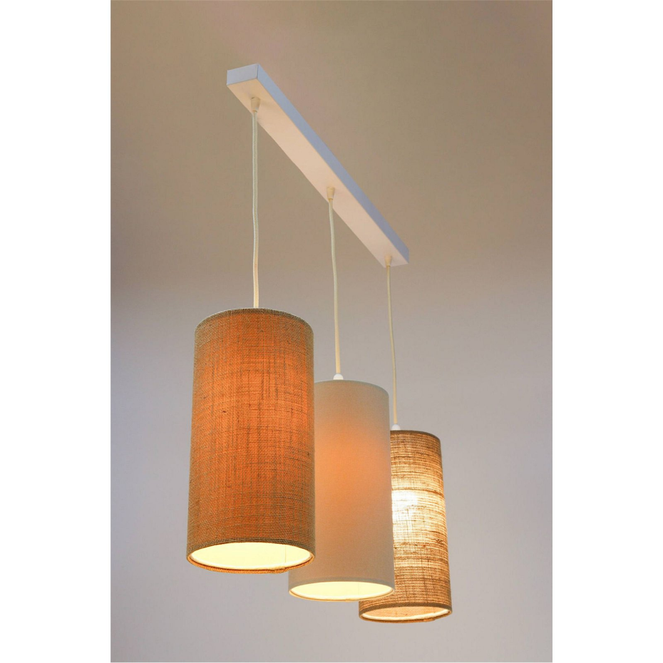 Suspension en tissu rectangulaire ajustable Boho Elegant