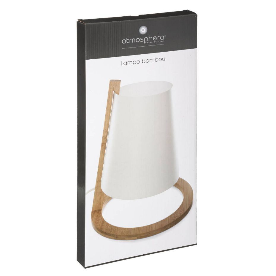 Lampe à poser en bambou PITA