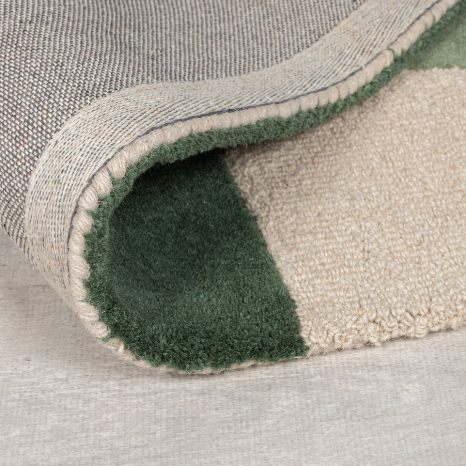Tapis salon et chambre moderne pure laine GLEE