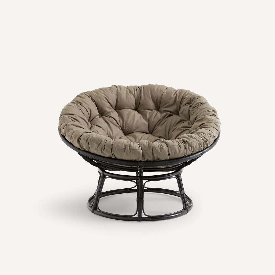 Fauteuil papasan rotin, Aranias