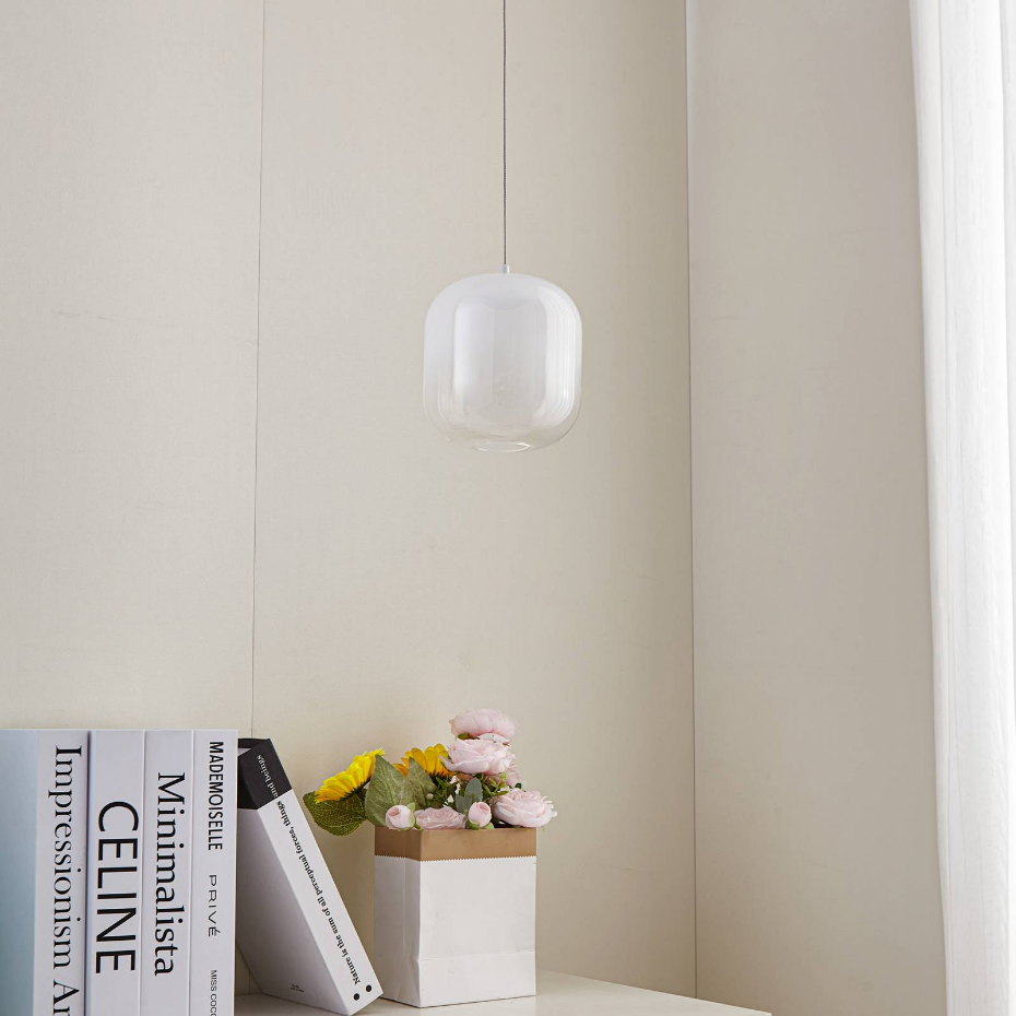 Suspension en verre moderneLED, Avelinra