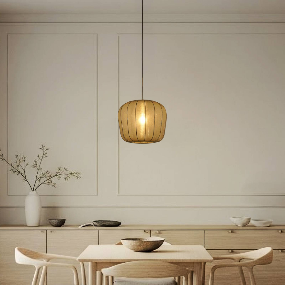 Suspension en textile moderne, Helin