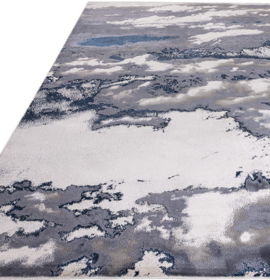Tapis moderne salon et chambre TORNADO